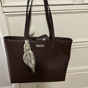 Coach Brown Leather Tote Bag